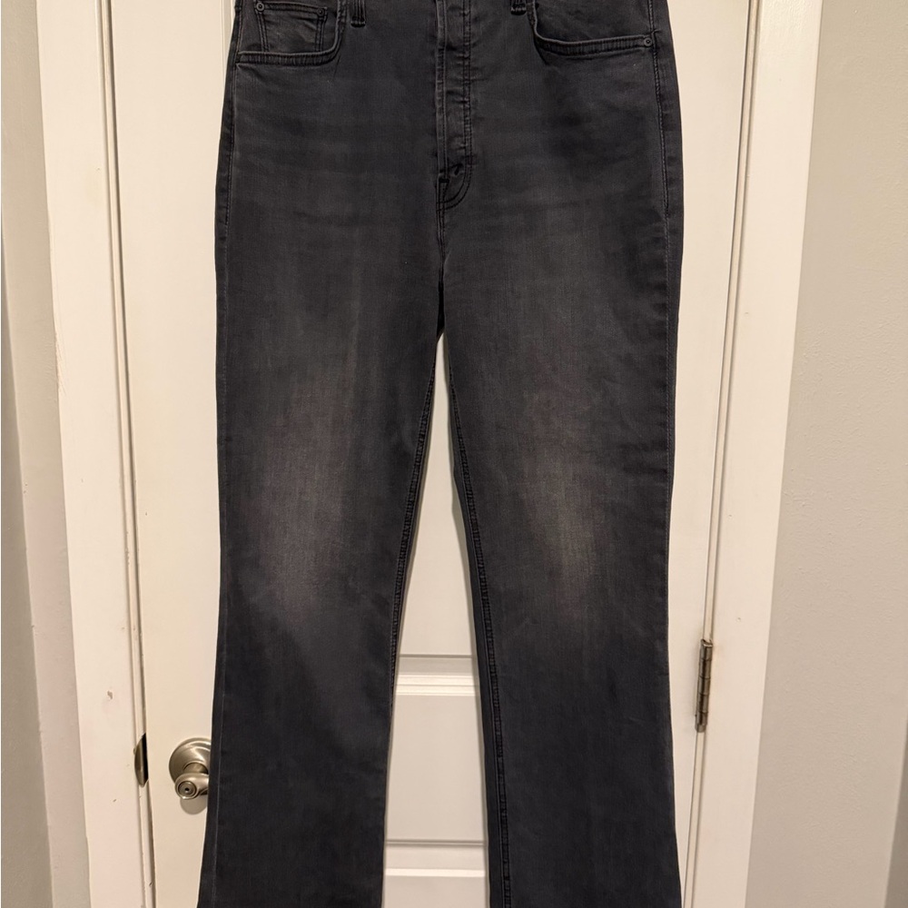 Mother Women's Gray Jeans - Lighting Up Lanterns